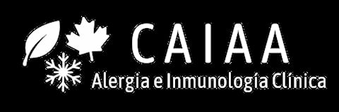 CAIAA logo with leaf and snowflake icons for Clinical Allergy and Immunology association
